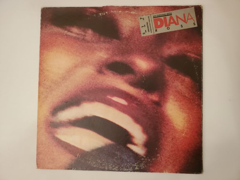 Diana Ross An Evening with Diana Ross vinyl record